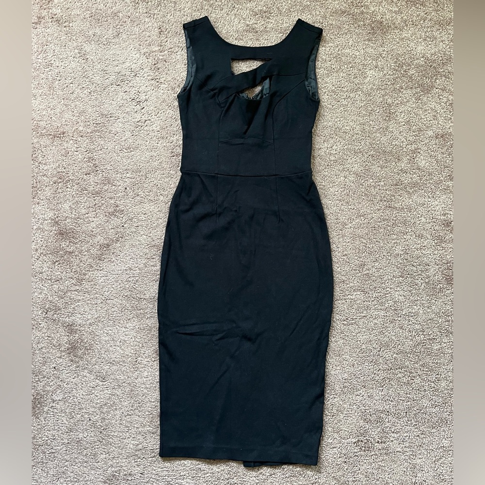 Pencil black dress ASOS